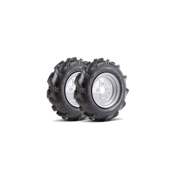 JUEGO RUEDAS 5.00-10, ATAQUE CHINO 80MM ENTRE AGUJERO, 10MM AGUJERO