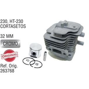 KIT DE CILINDRO Y PISTON 230 HT-230 CORTASETOS DIAM. 32 MM