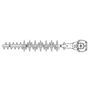 TRANSMISION DOBLE 600 MM , ATAQUE 4 TORNILLOS E8F-600 HTO-601-R, TLE-24