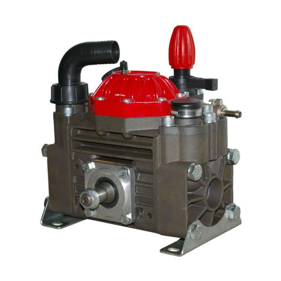 BOMBA MEMBRANAS 40 BAR Y 50 L/MIN, EJE CONICO 20 MM, INCLUYE MANDO C-6