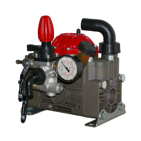 BOMBA MEMBRANAS 40 BAR Y 50 L/MIN, EJE CONICO 20 MM, INCLUYE MANDO C-6