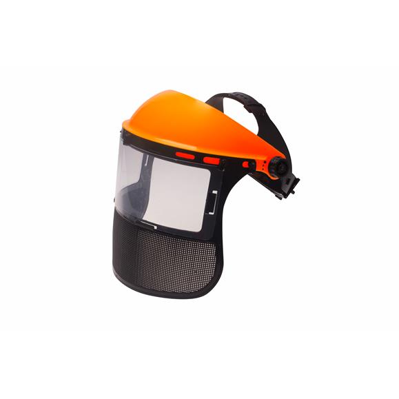 MASCARILLA DESBROZADORA PVC + REJILLA DOBLE REGULACION