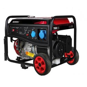 GENERADOR MONOFASICO 7000W, MOTOR 14HP, ARRANQUE ELÉCTRICO