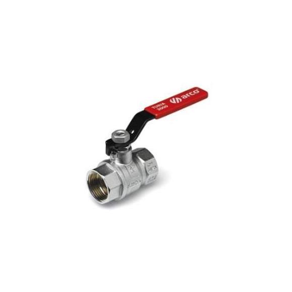 LLAVE PASO PALANCA 3/4 - 3/4  H-H
