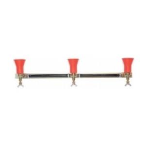 COLUMNA 3 SALIDAS GOMA CON PULVERIZADOR REGULABLE